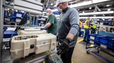 Powered Air-Purifying Respirator Production